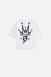 T-SHIRT CROWN TRZE WHITE