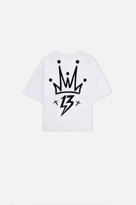 T-SHIRT CROWN TRZE WHITE