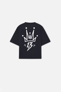 T-SHIRT CROWN TRZE BLACK